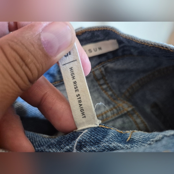 Classic Blue Denim Jeans - Picture 5 of 6